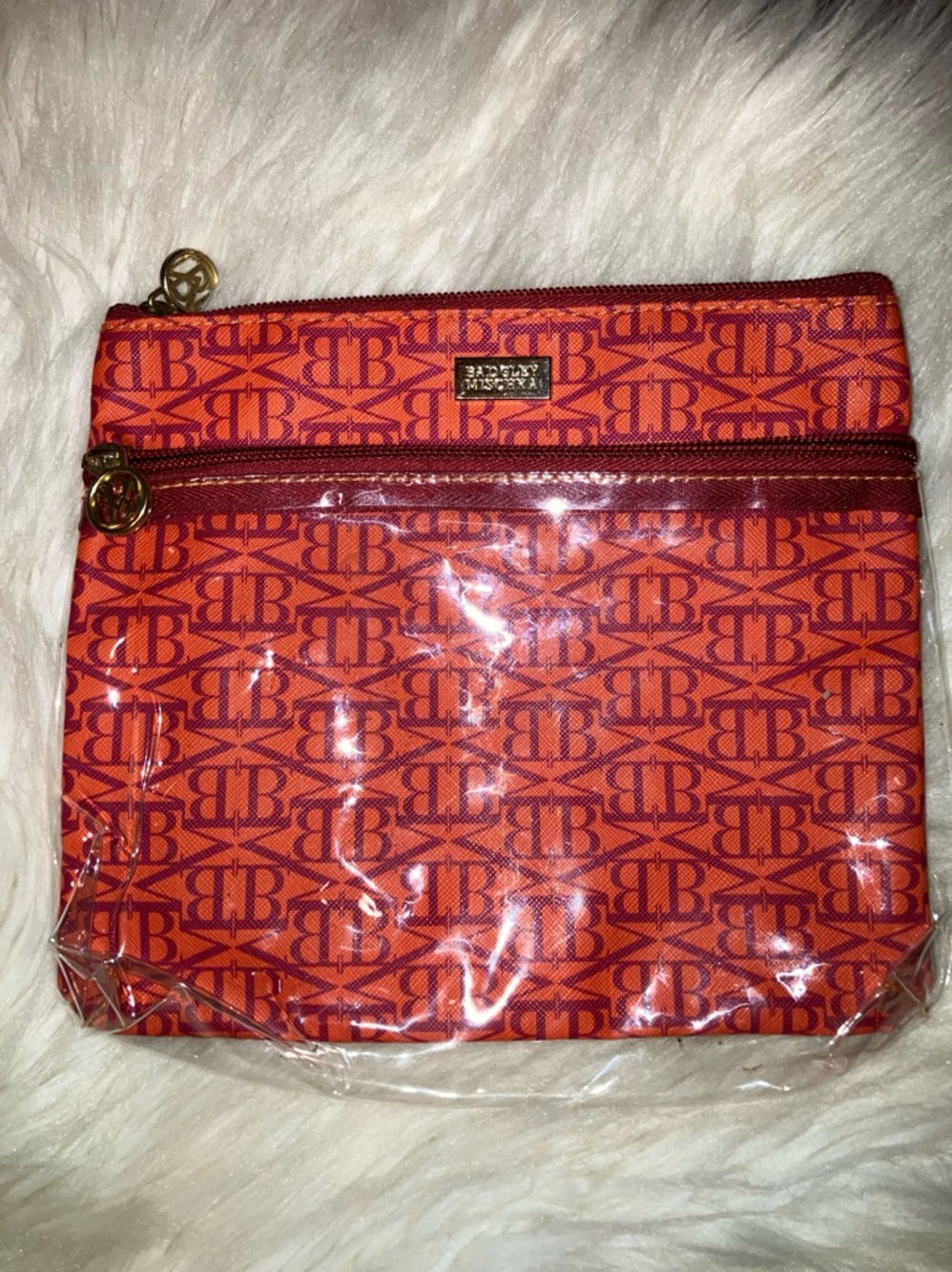 Badgley Mischka Cosmetic Travel Bag